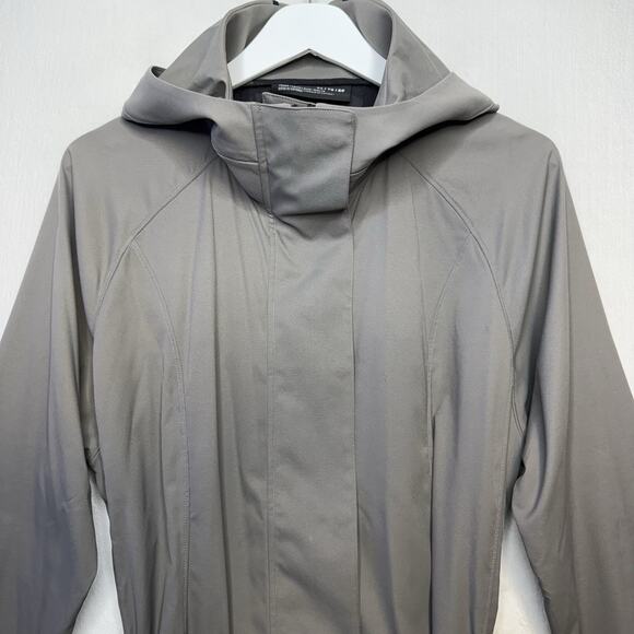 UNDER ARMOUR Misty Copeland Vented Trench Jacket Loose Fit Mink Gray HTF Sz XL - Picture 5 of 16